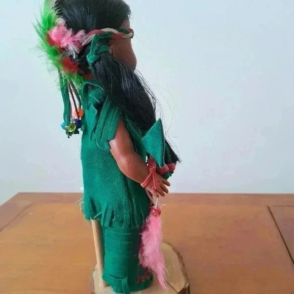 Doll INDIAN BY ELIZA MOHAWK TRIBE VINTAGE - Picture 5 of 6